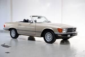Usata Mercedes SL350 195 CV (143 kW) 1978 Oro Cabrio