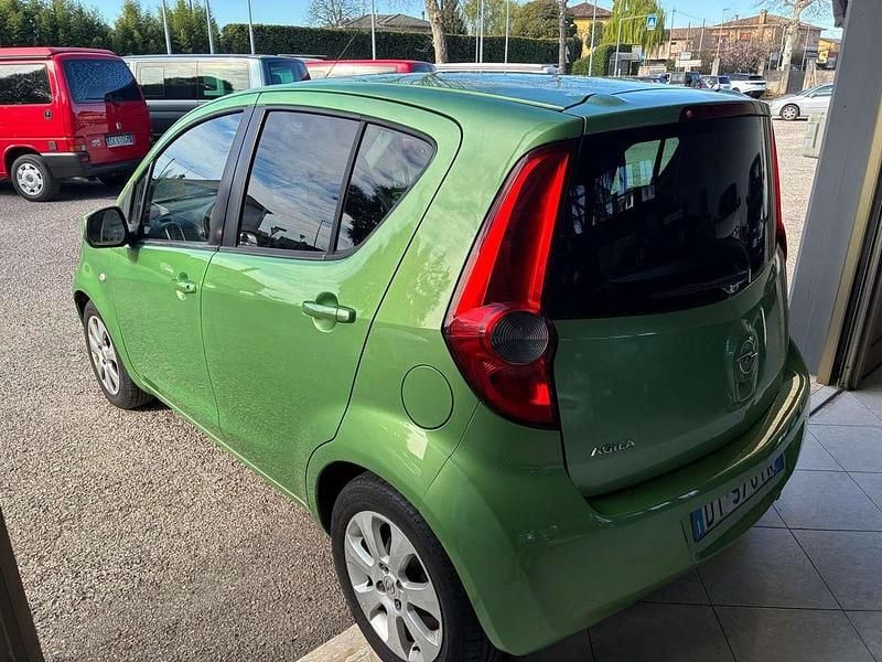 Usata Opel Agila Enjoy 86 CV (63 kW) 2008 Verde Utilitaria
