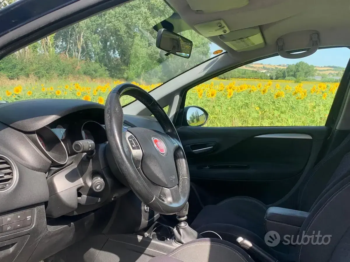 Usata Fiat Punto Evo Emotion 77 CV (56 kW) 2013 Blu Utilitaria