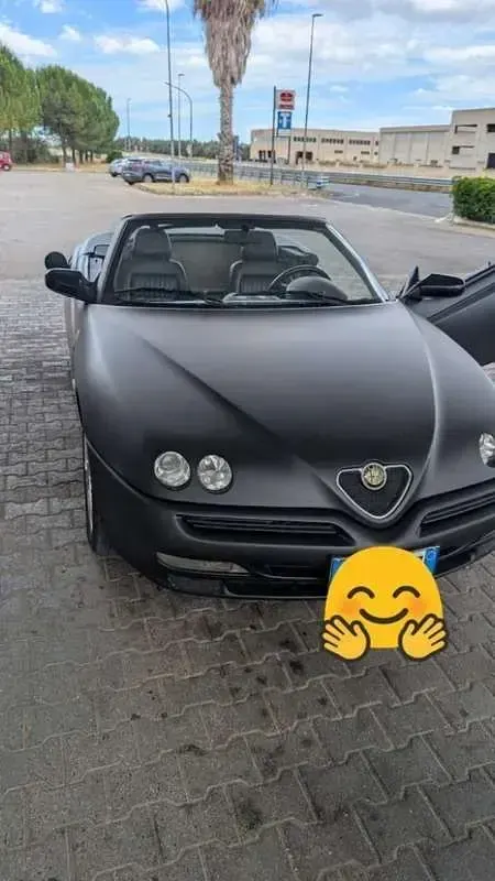 Usata Alfa Romeo Spider 155 CV (114 kW) 1999 Nero Cabrio