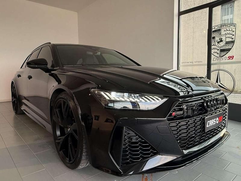 Nero Usata 2021 Audi RS6 Ambiente Station wagon | 81.900 € (Buon prezzo) - Immagine 1/4