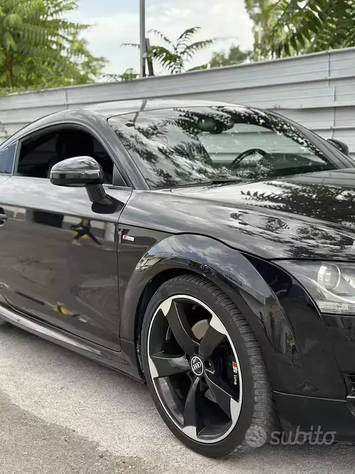 Usata Audi TT S-Line 200 CV (147 kW) 2008 Nero Coupé