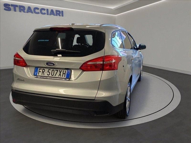 Usata Ford Focus Titanium S 120 CV (88 kW) 2018 Argento metallizzato Station wagon