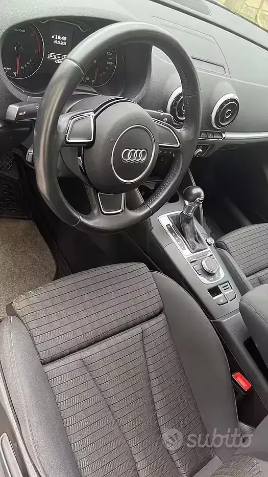 Usata Audi A3 110 CV (80 kW) 2016 Bianco Berlina