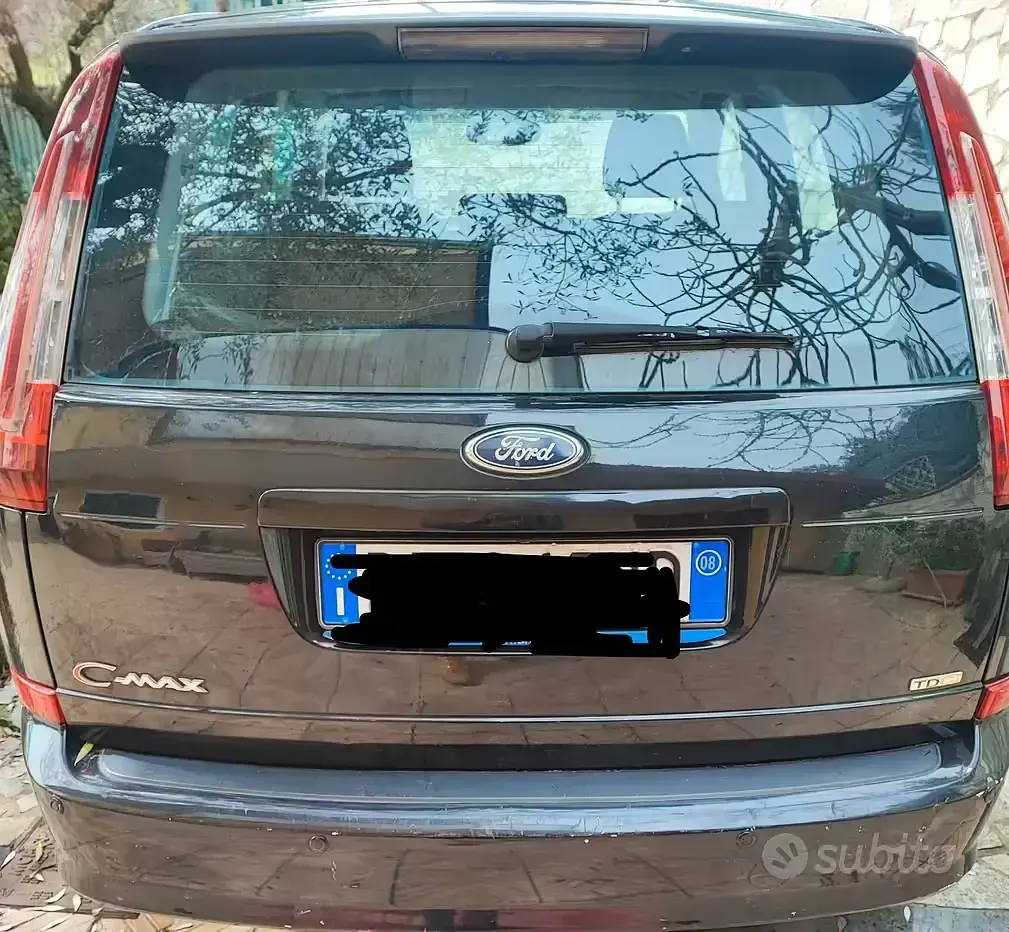 Usata Ford C-MAX Titanium 90 CV (66 kW) 2008 Nero Monovolume