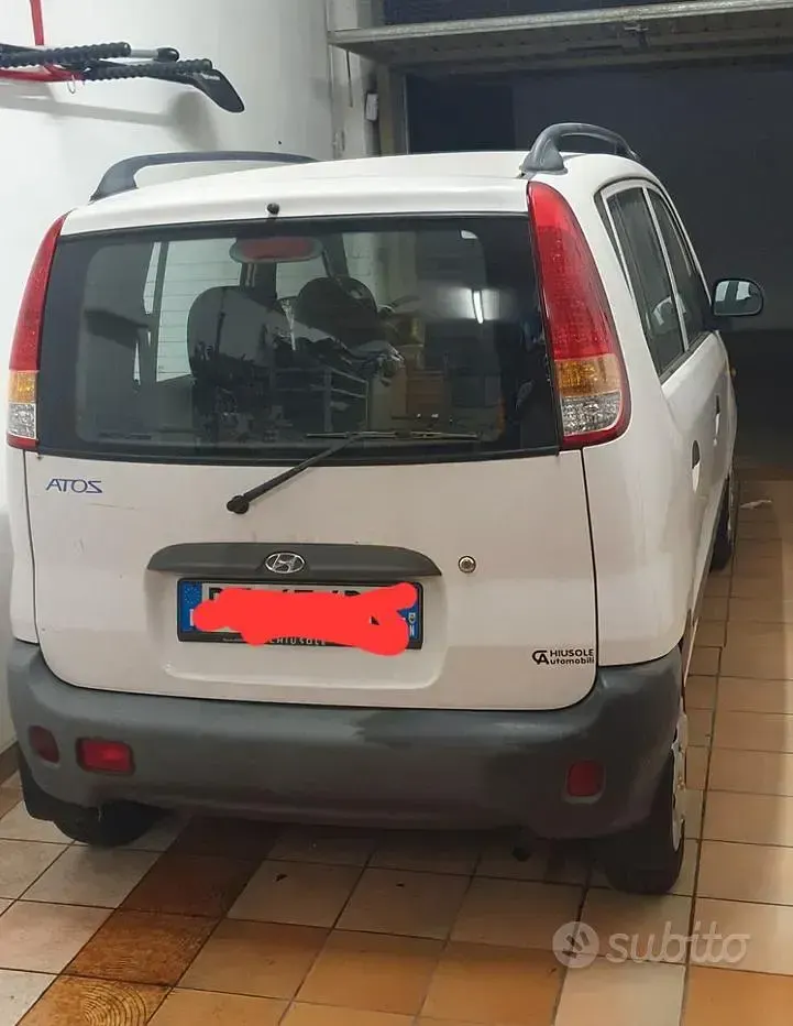Usata Hyundai Atos 59 CV (43 kW) 2002 Bianco Utilitaria