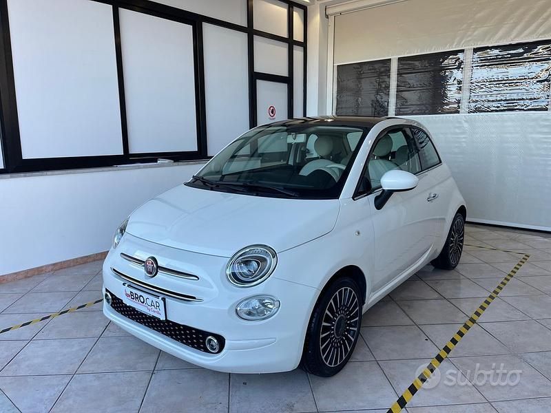 Usata Fiat 500 Lounge 69 CV (50 kW) 2018 Bianco Berlina
