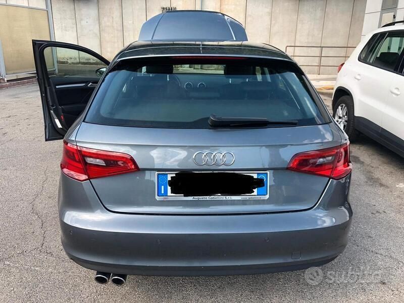Usata Audi A3 150 CV (110 kW) 2013 Grigio Berlina