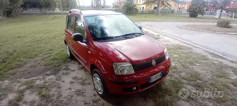 Usata Fiat Panda 2011 Rosso Utilitaria