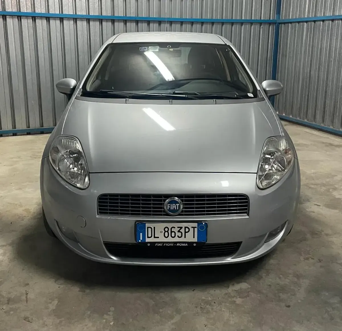 Usata Fiat Grande Punto 65 CV (47 kW) 2007 Argento Utilitaria