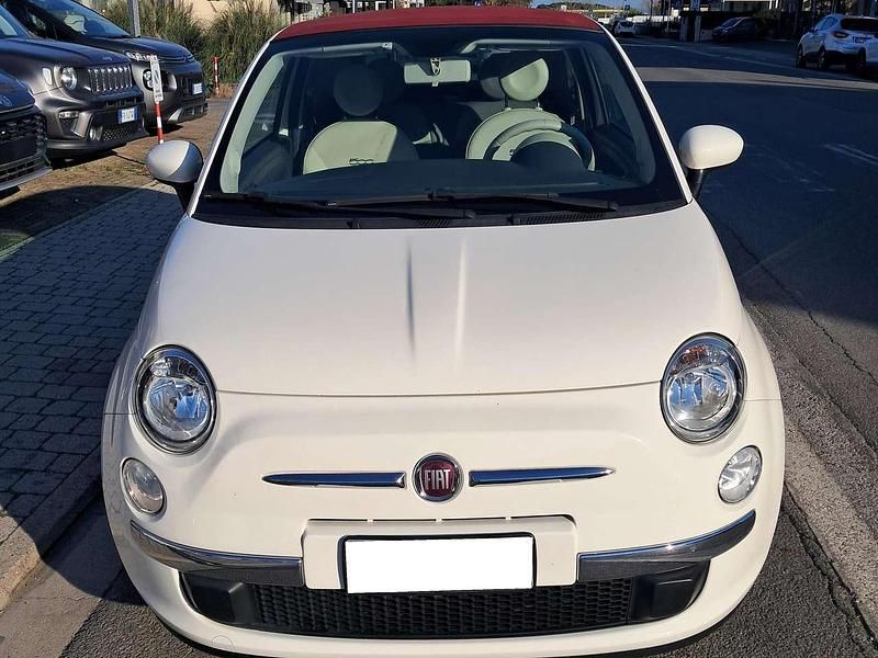 Usata Fiat 500C Lounge 69 CV (50 kW) 2014 Bianco Cabrio