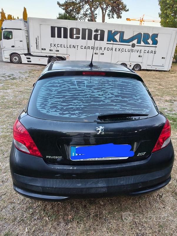 Usata Peugeot 206 2009 Nero Berlina