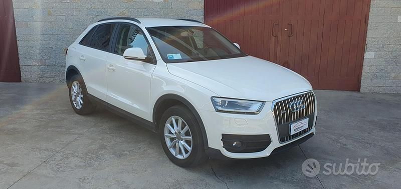 Usata Audi Q3 Advanced 140 CV (102 kW) 2013 Bianco SUV
