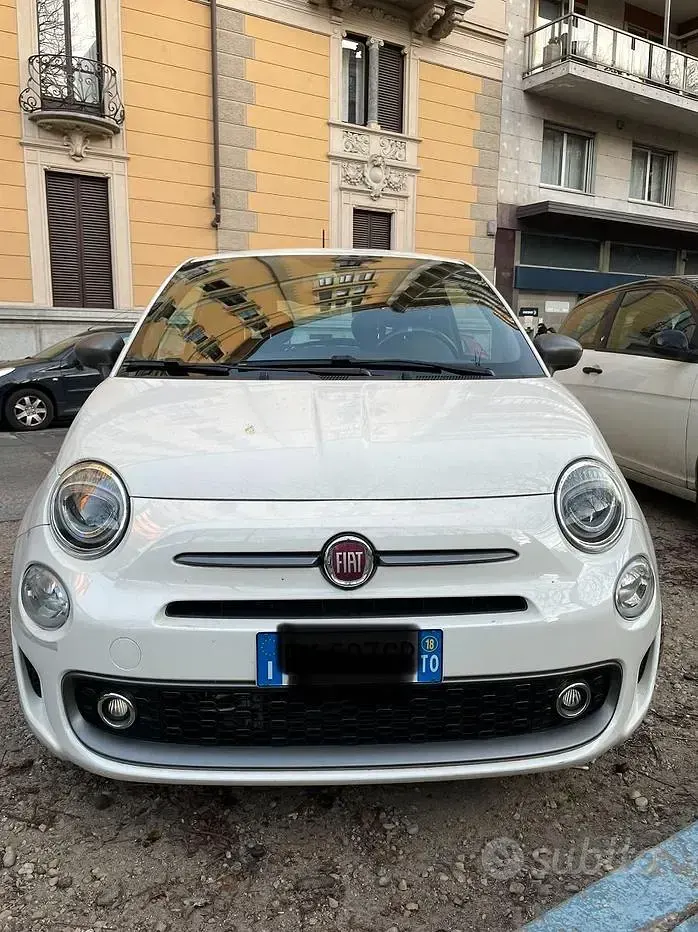 Usata Fiat 500 2016 Bianco Berlina