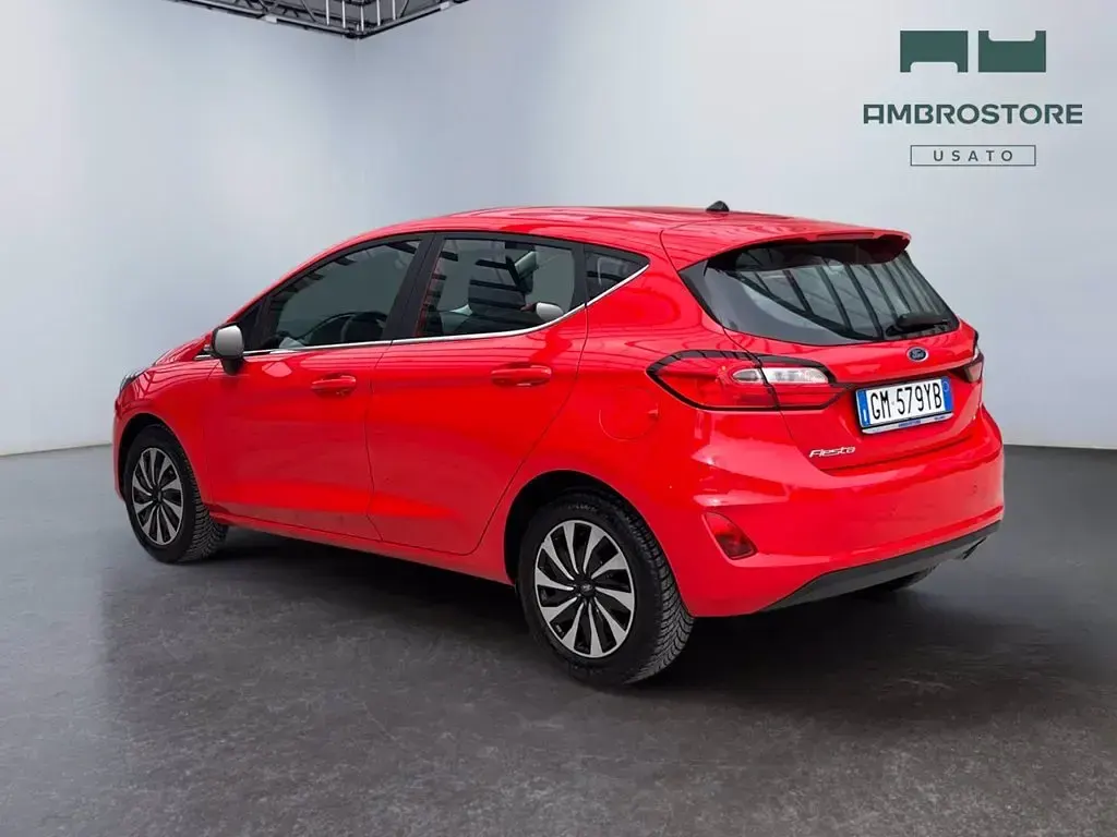 Second-hand Ford Fiesta Titanium 75 CP (55 kW) 2023 Roșu Hatchback