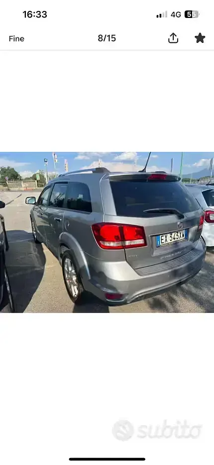 Usata Fiat Freemont 170 CV (125 kW) 2014 Grigio SUV