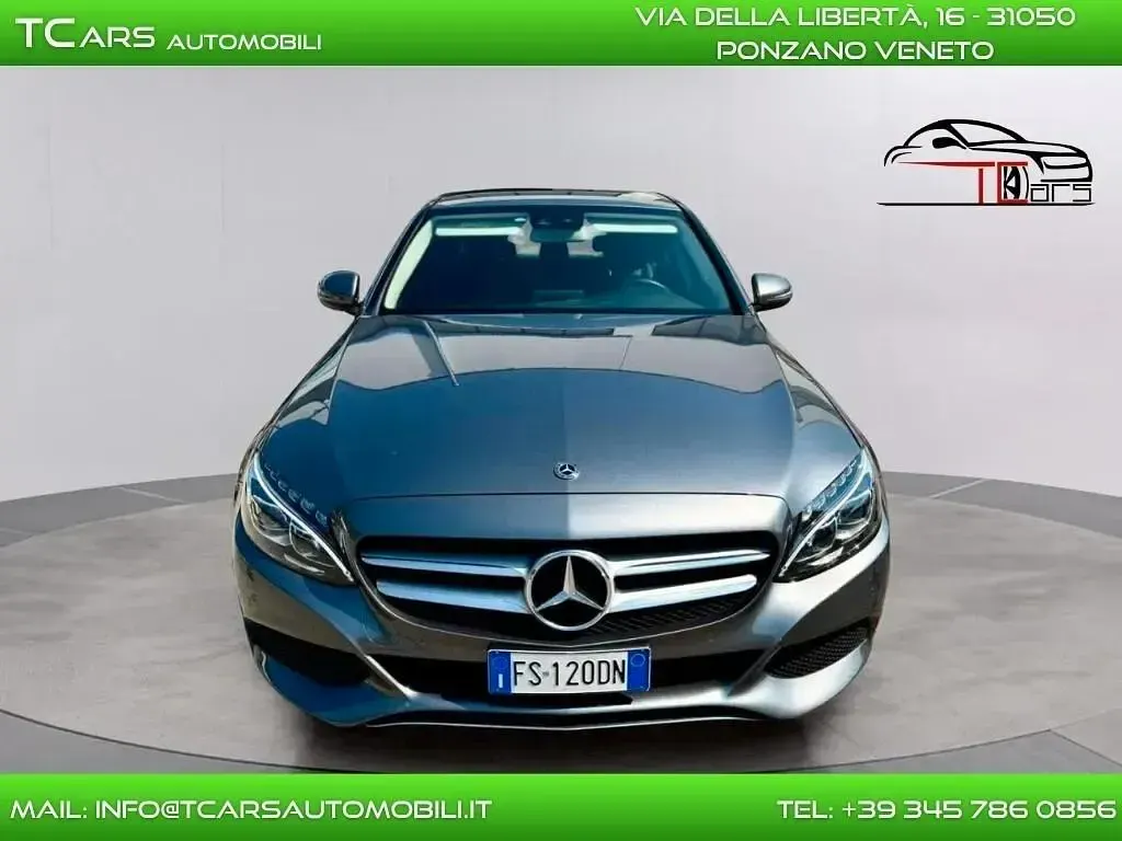 Usata Mercedes C220 170 CV (125 kW) 2018 Grigio Berlina