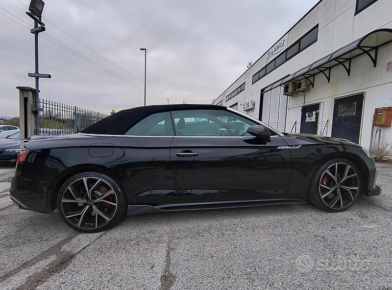 Usata Audi A5 Cabriolet 204 CV (150 kW) 2022 Nero Cabrio