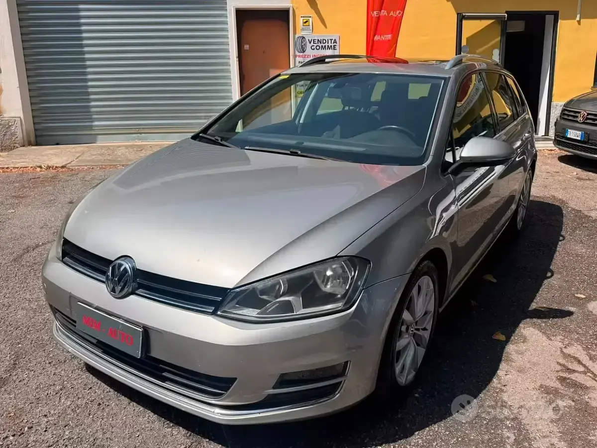 Usata VW Golf VII Business 110 CV (80 kW) 2016 Grigio Station wagon