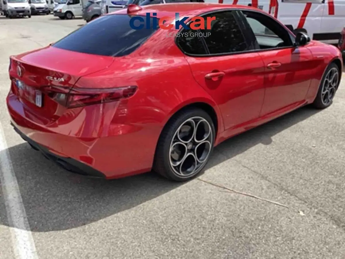 Usata Alfa Romeo Giulia Veloce 280 CV (205 kW) 2022 Rosso Berlina