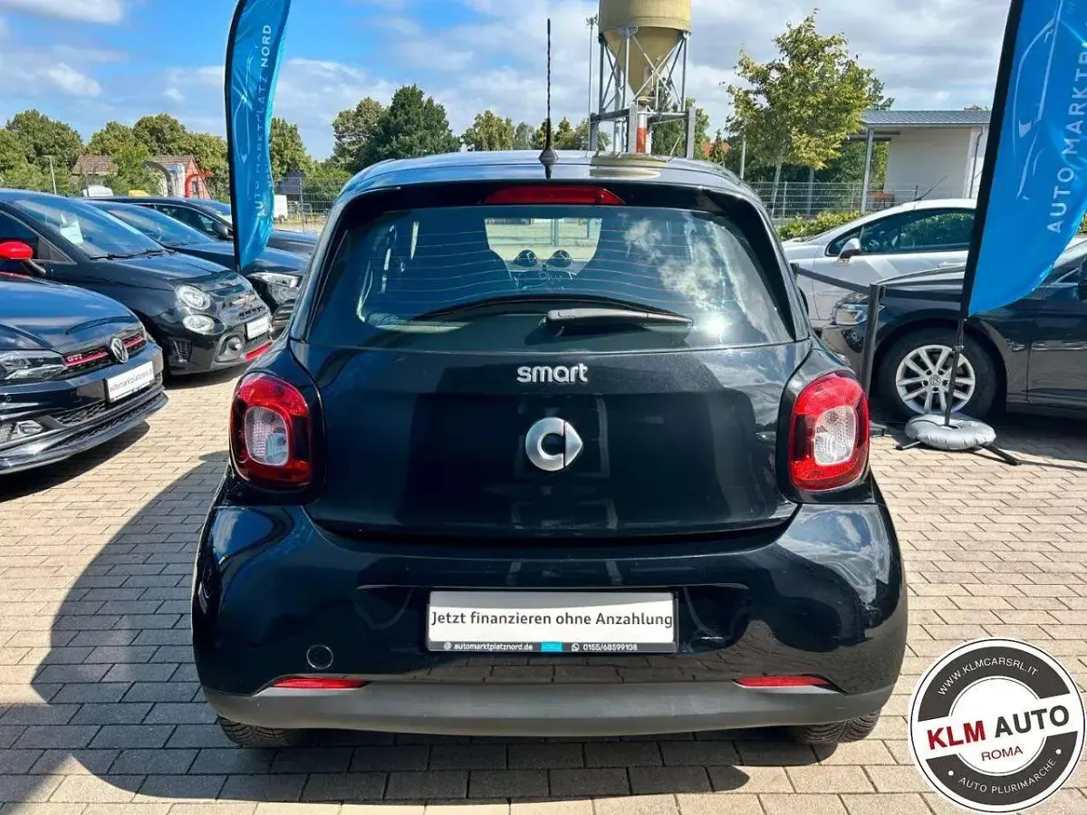 Usata Smart ForFour Passion 71 CV (52 kW) 2018 Nero Utilitaria