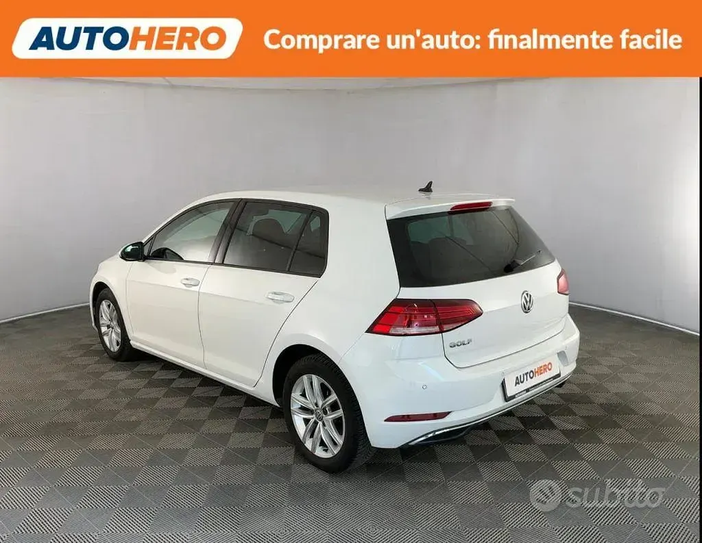Usata VW Golf VII Business 110 CV (80 kW) 2017 Bianco Berlina