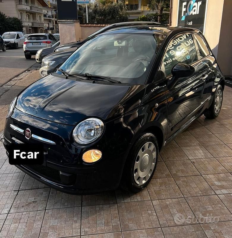 Usata Fiat 500 Pop 69 CV (50 kW) 2010 Blu Utilitaria