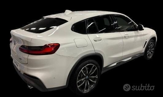 Usata BMW X4 M Sport 286 CV (210 kW) 2021 Bianco SUV