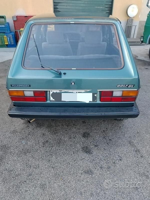 Usata VW Golf II 73 CV (53 kW) 1990 Verde Utilitaria