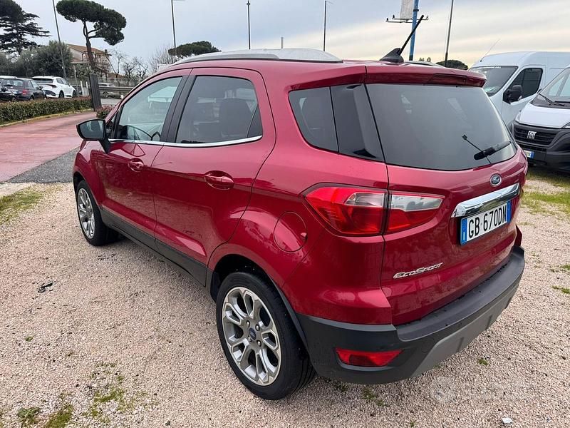 Usata Ford Ecosport Titanium 125 CV (91 kW) 2020 Rosso SUV