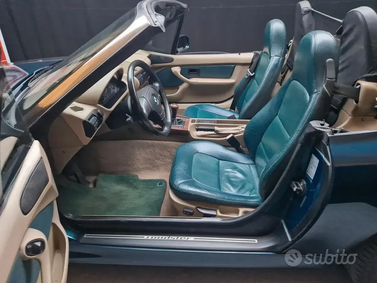 Usata BMW Z3 Efficient Dynamics 116 CV (85 kW) 1998 Verde Cabrio