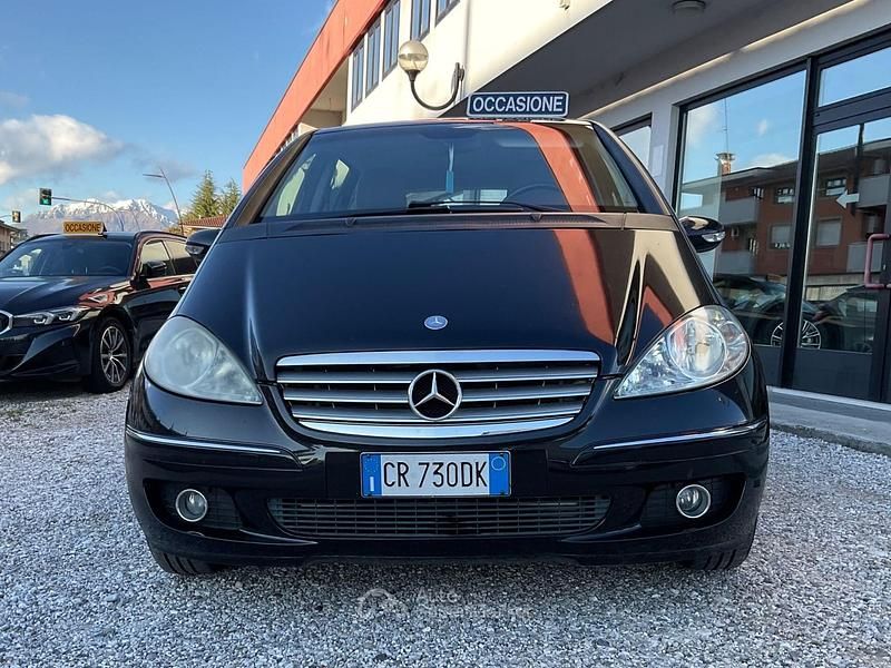 Usata Mercedes A180 Avantgarde 109 CV (80 kW) 2006 Nero Berlina
