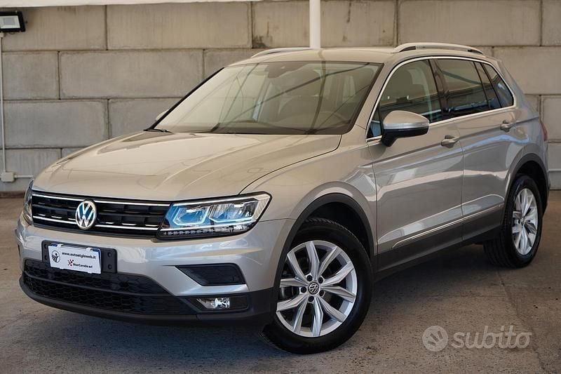 Usata VW Tiguan Advance 150 CV (110 kW) 2018 Grigio SUV