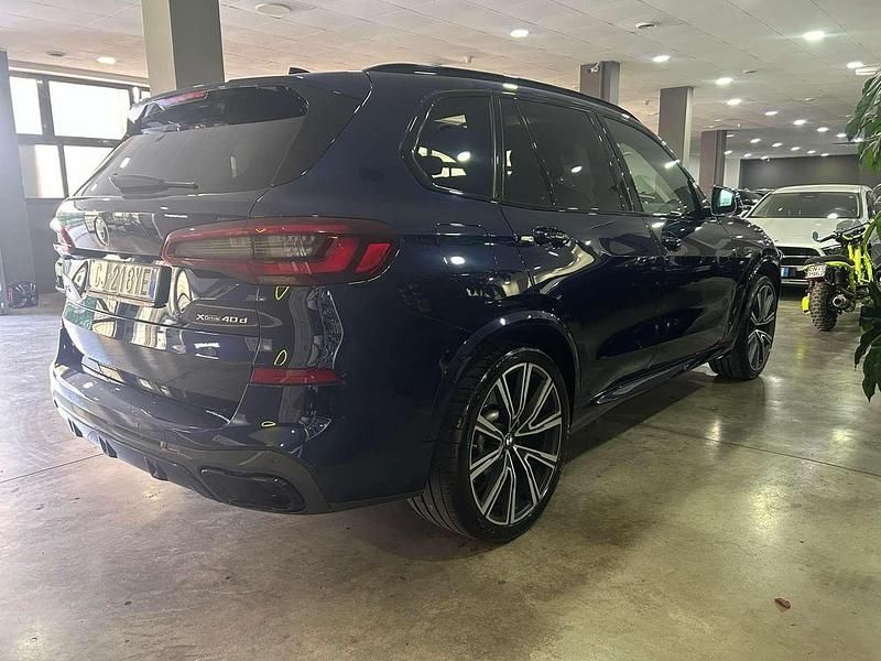 Usata BMW X5 M Sport 340 CV (250 kW) 2022 Blu/azzurro SUV