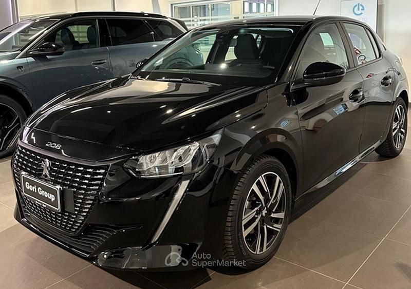 Usata Peugeot 208 76 CV (55 kW) 2023 Nero Utilitaria