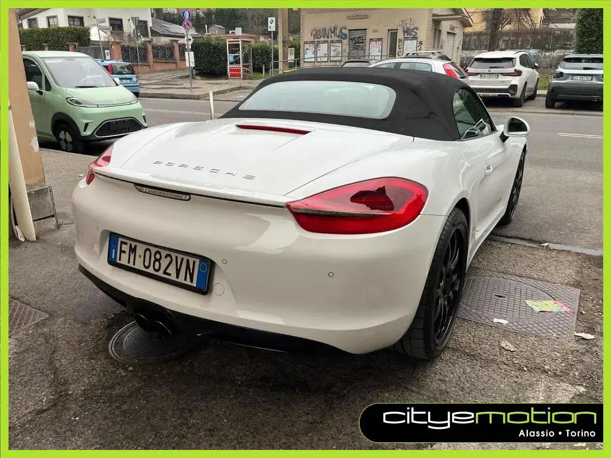 Usata Porsche Boxster 265 CV (194 kW) 2014 Bianco Cabrio