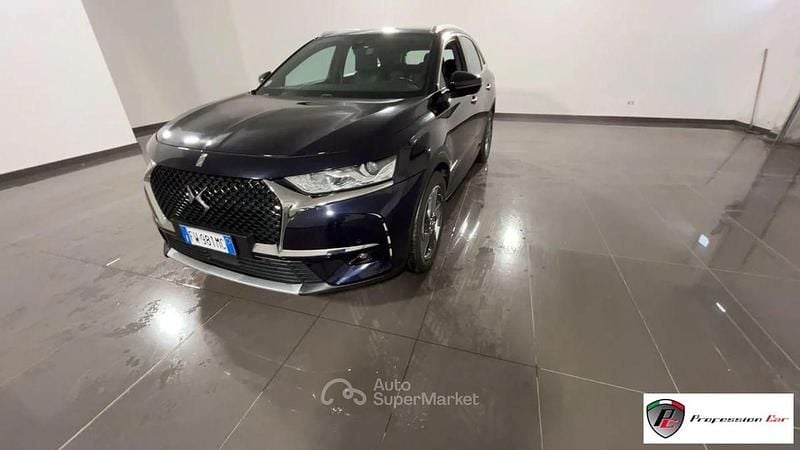 Blu/azzurro(met.) Usata 2019 DS Automobiles DS7 Crossback Chic SUV | 18.500 € (Super prezzo) - Immagine 1/4