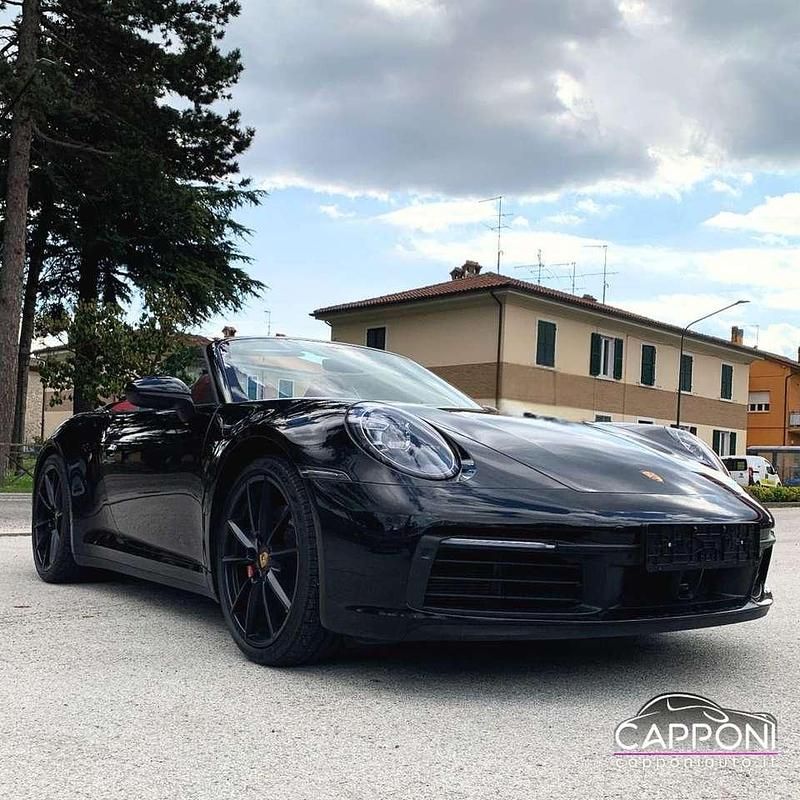Usata Porsche 911 Carrera 4S Cabriolet 450 CV (330 kW) 2021 Nero Cabrio