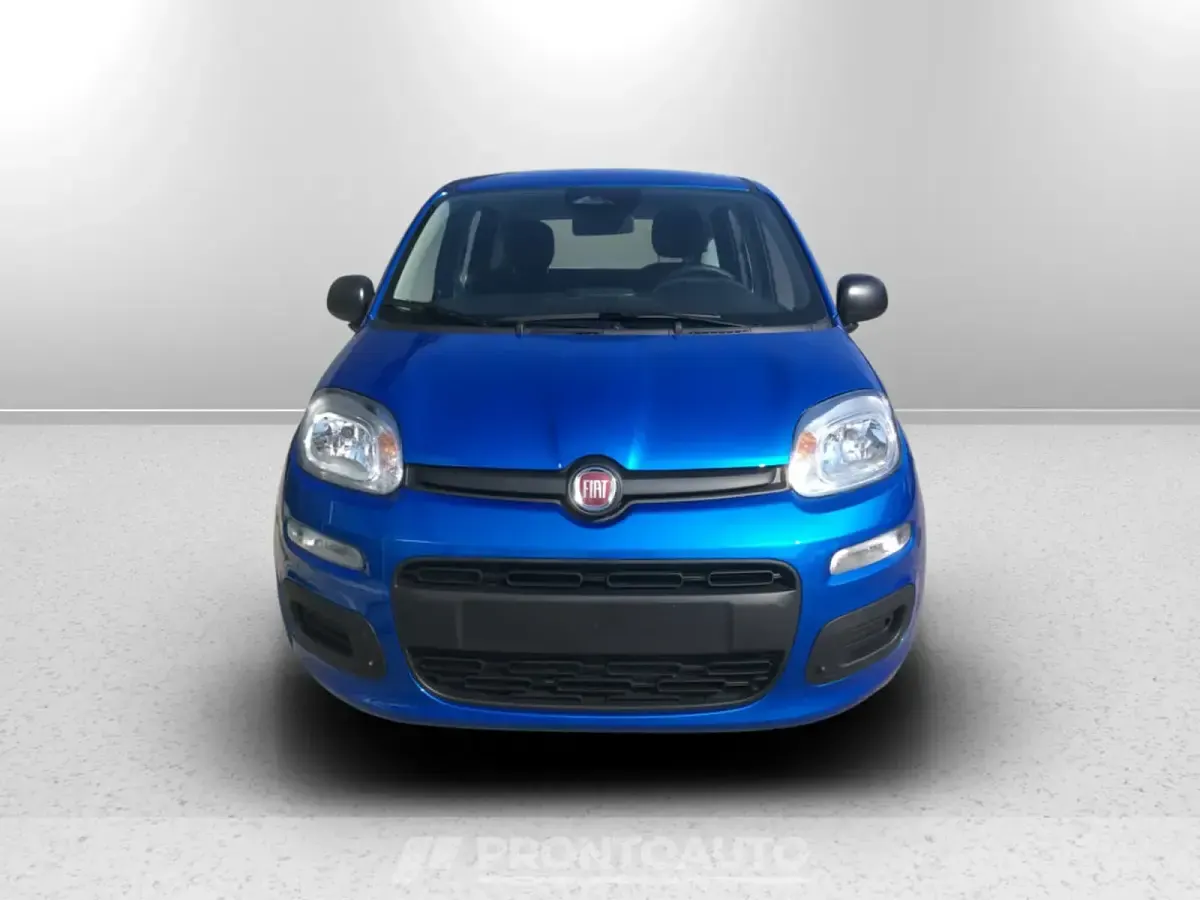 Nuova Fiat Panda S 70 CV (51 kW) 2025 Tessuto nero con monogramma fiat  fascia plancia antracite Utilitaria