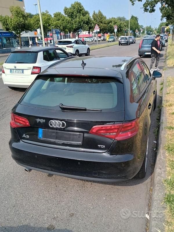 Usata Audi A3 105 CV (77 kW) 2015 Nero Berlina