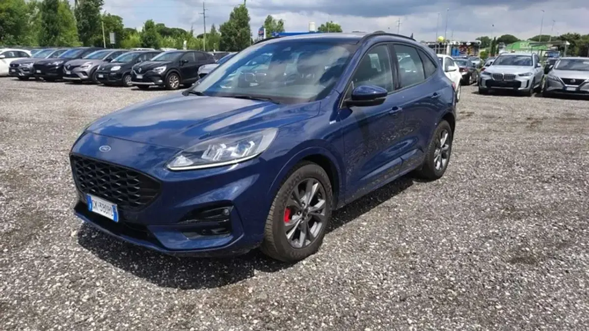 Usata Ford Kuga ST-Line X 120 CV (88 kW) 2022 Blu/azzurro SUV