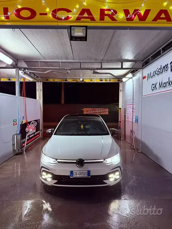 Usata VW Golf VIII GTI 245 CV (180 kW) 2021 Bianco Berlina