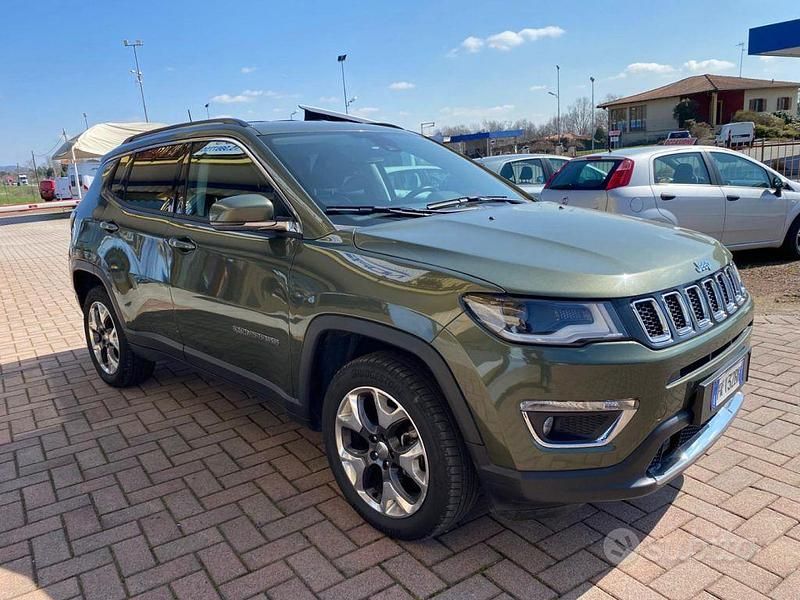 Usata Jeep Compass Limited 140 CV (102 kW) 2019 Verde SUV