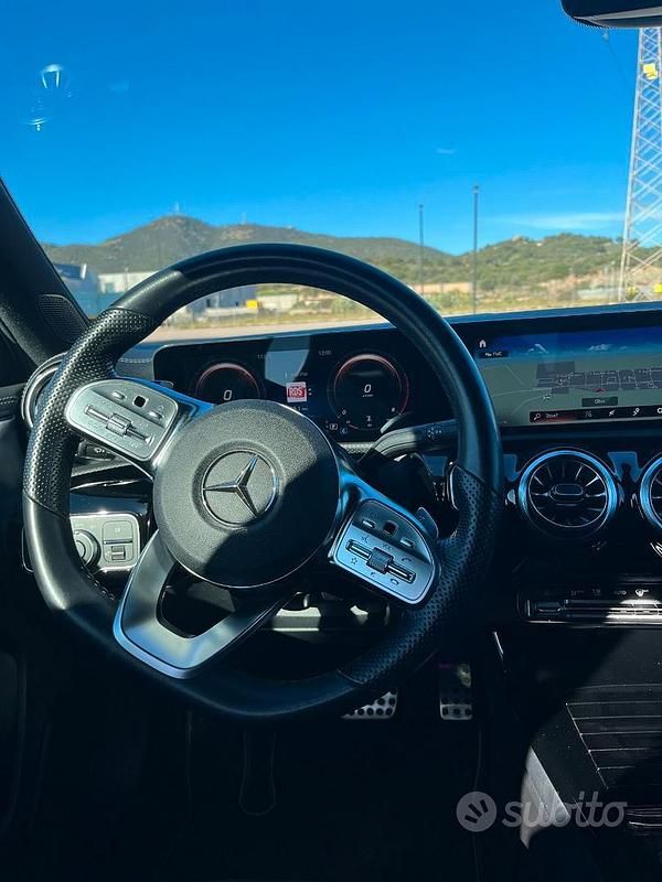 Usata Mercedes A180 Premium 116 CV (85 kW) 2021 Bianco Berlina