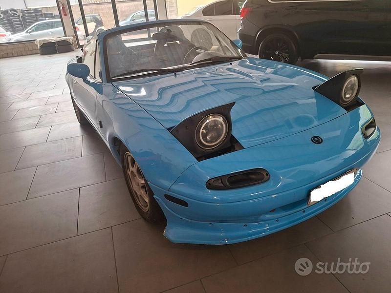 Usata Mazda MX5 1996 Blu Cabrio