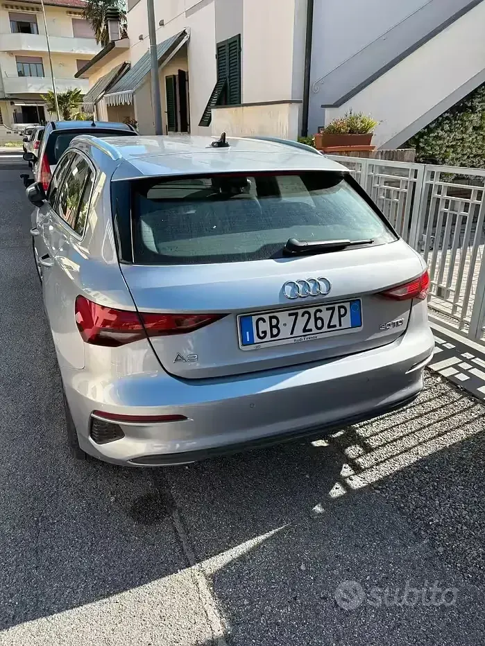 Usata Audi A3 116 CV (85 kW) 2020 Grigio Berlina
