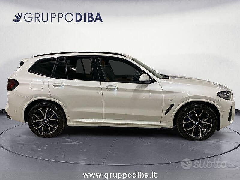 Usata BMW X3 M Sport 190 CV (139 kW) 2022 Bianco SUV