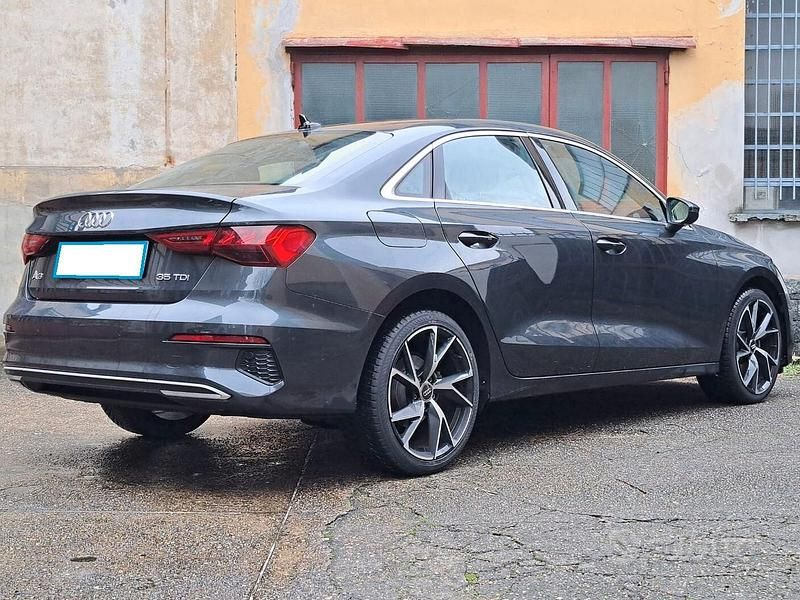 Usata Audi A3 Advanced 150 CV (110 kW) 2021 Grigio Berlina