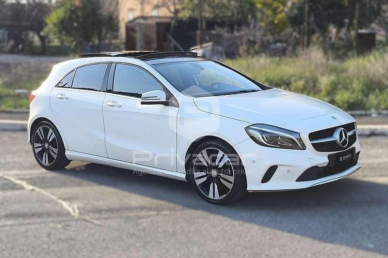 Usata Mercedes A200 Business 136 CV (100 kW) 2016 Bianco Berlina