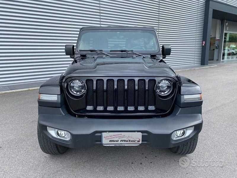 Usata Jeep Wrangler Unlimited Sahara 272 CV (200 kW) 2019 Nero SUV